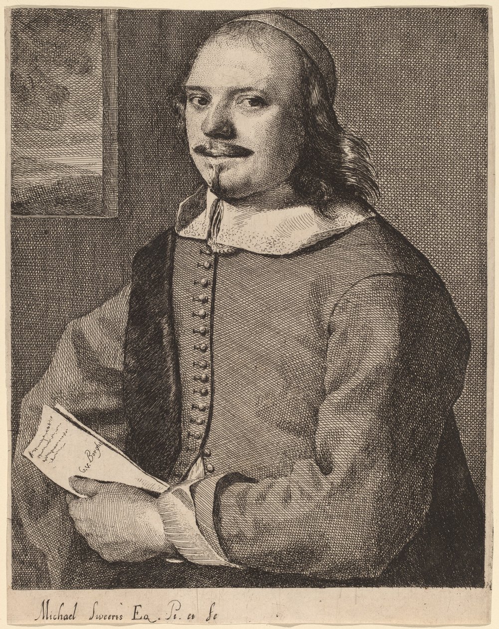 Willem van der Borcht tekijältä Michael Sweerts