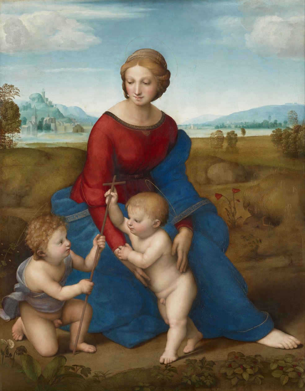 Madonna niityllä tekijältä Michelangelo Buonarroti