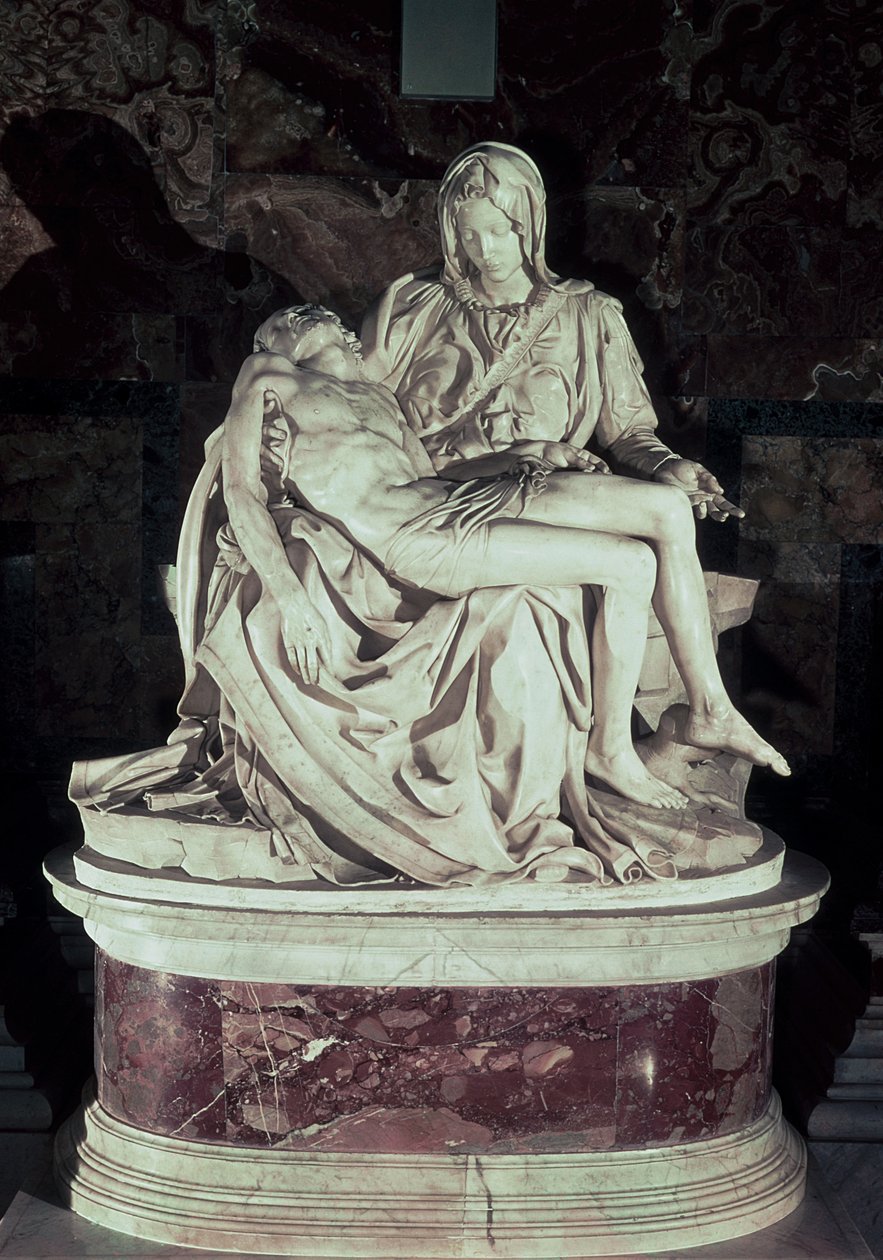 Pieta (marmori) tekijältä Michelangelo Buonarroti