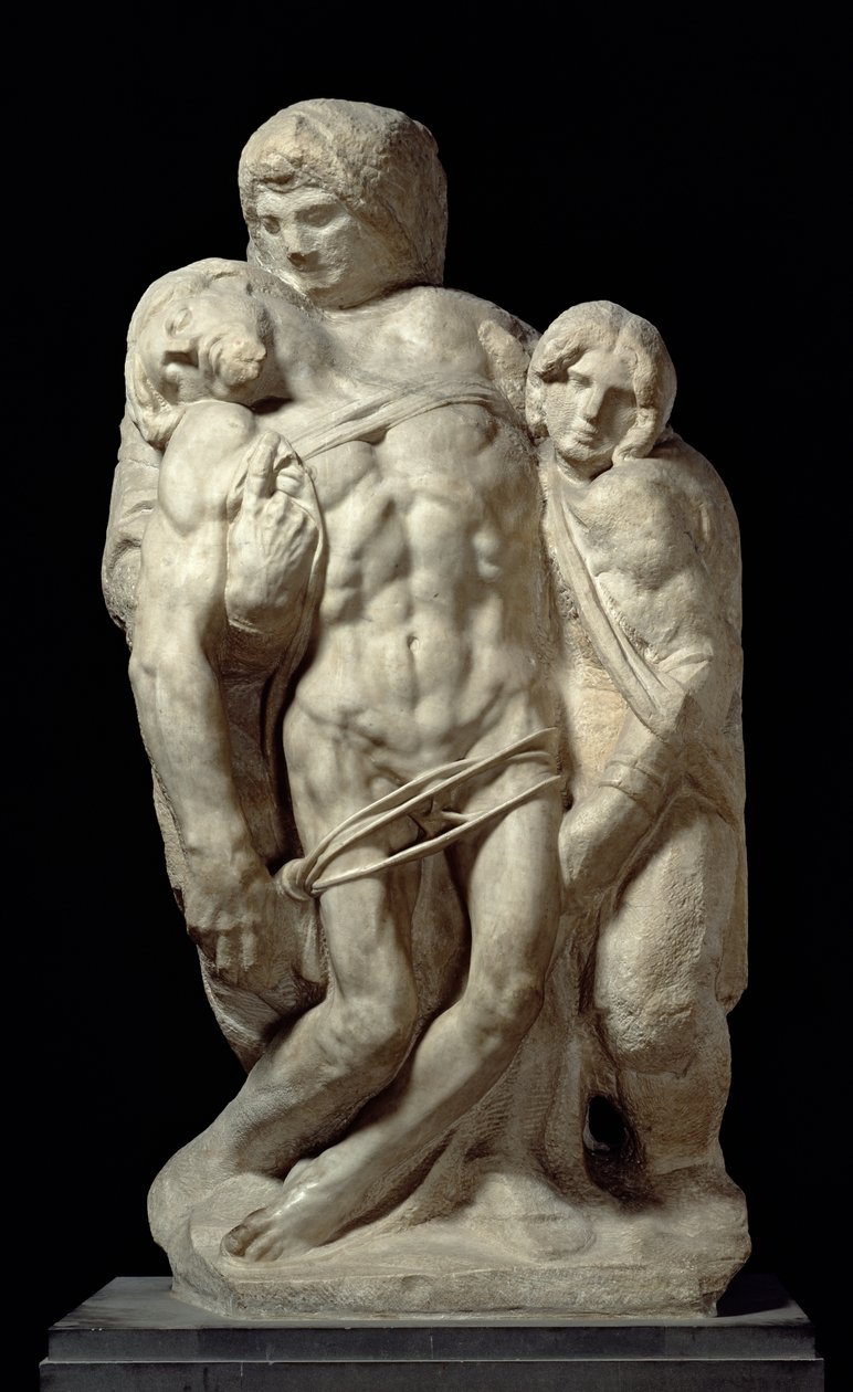 Palestrina Pieta (marmori) tekijältä Michelangelo Buonarroti