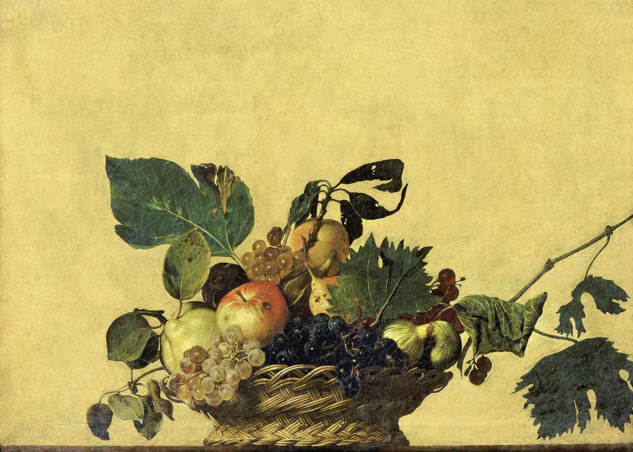 Hedelmäkori tekijältä Michelangelo Merisi Caravaggio