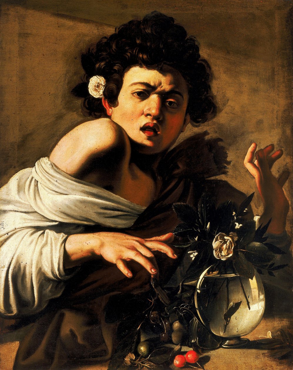 Poika puree lisko tekijältä Michelangelo Merisi Caravaggio