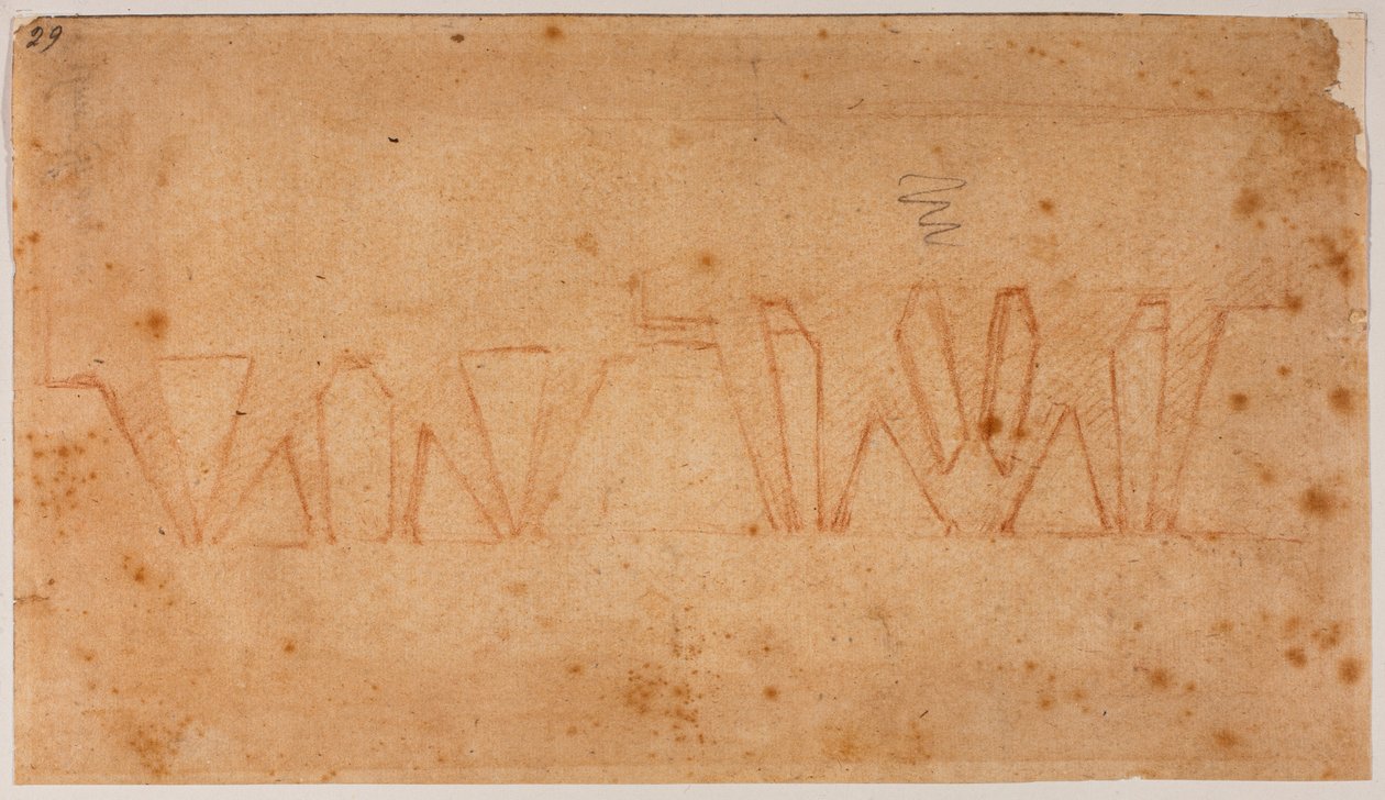 Vahvistamissuunnitelma tekijältä Michelangelo Buonarroti