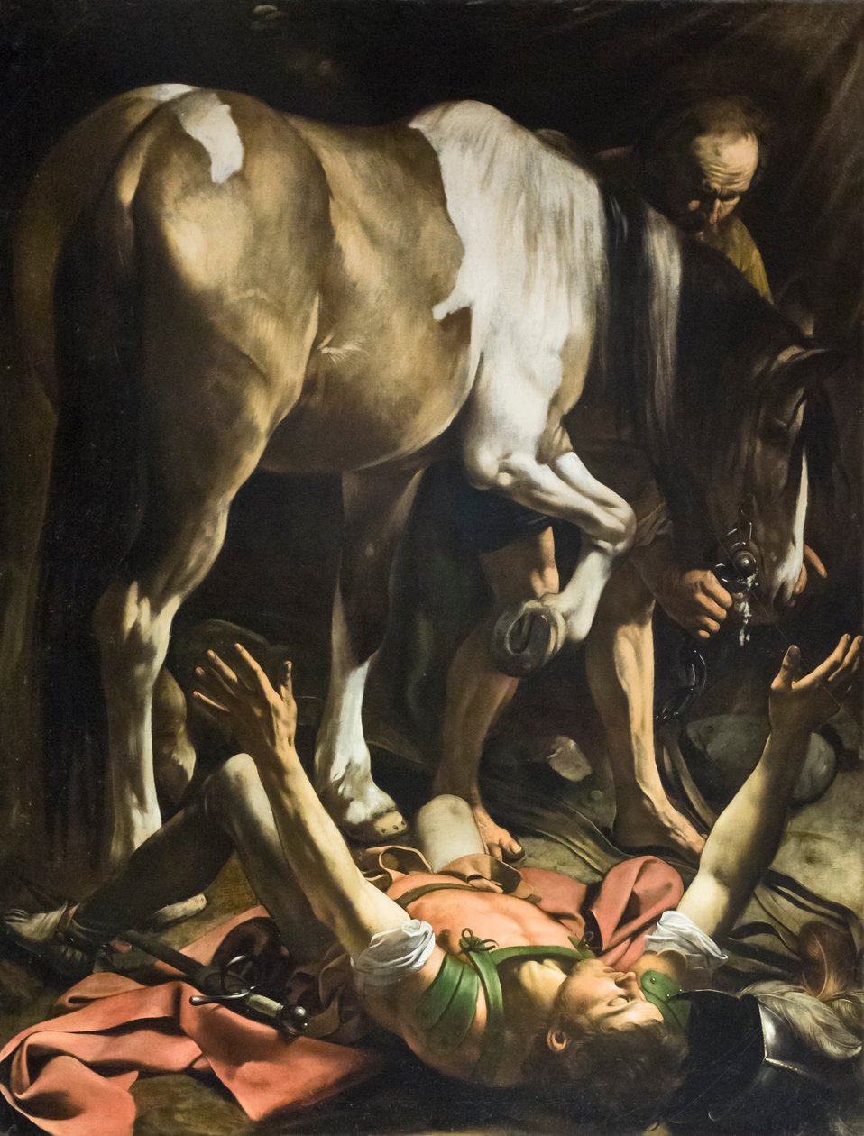 Pyhän Paavalin kääntymys tekijältä Michelangelo Merisi da Caravaggio
