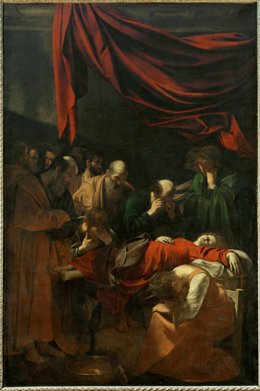 Neitsyen kuolema ... tekijältä Michelangelo Merisi da Caravaggio
