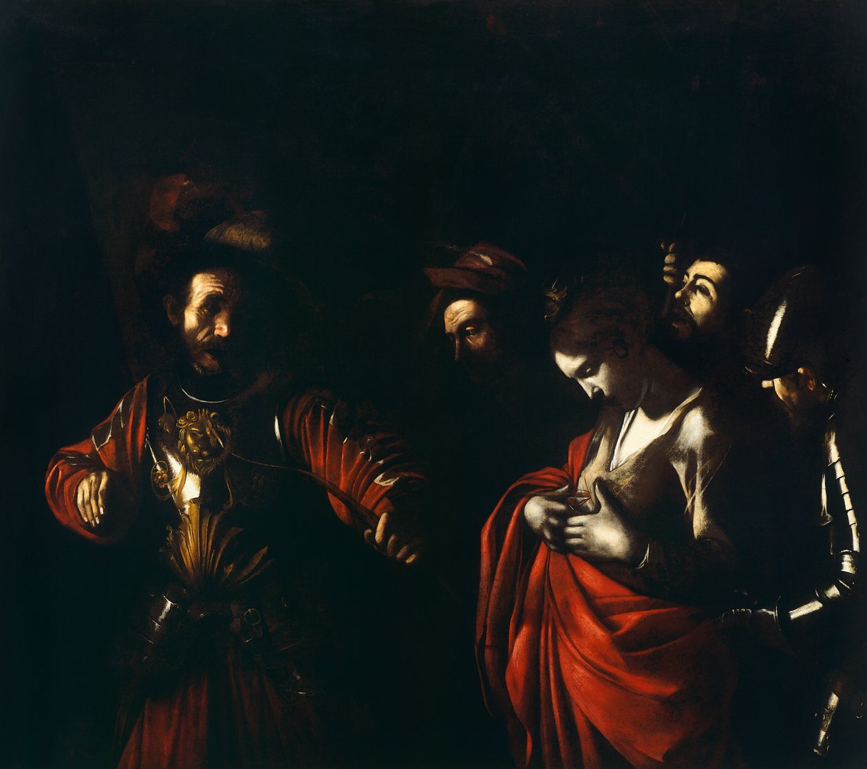 Pyhän Ursulan marttyyrikuolema tekijältä Michelangelo Merisi da Caravaggio