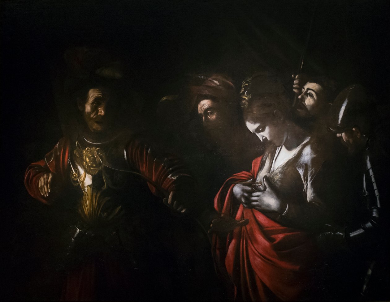 Pyhän Ursulan marttyyrikuolema tekijältä Michelangelo Merisi da Caravaggio