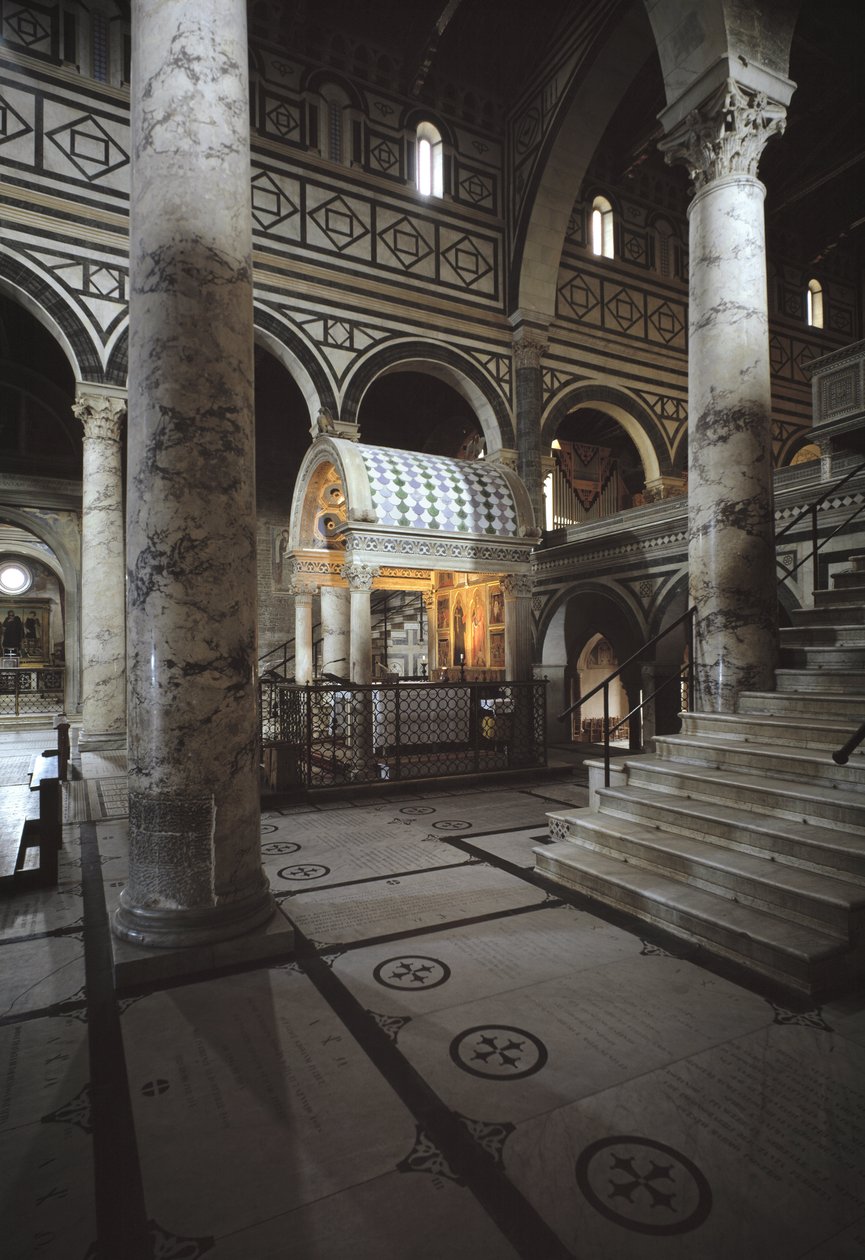 Krusifiksin kappeli (ciborium) tekijältä Michelozzo di Bartolommeo