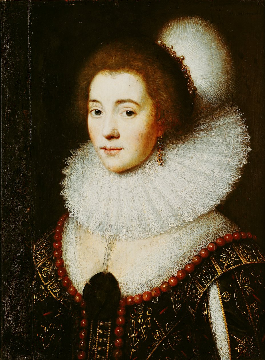 Amalia Solmsilainen (1602-75) tekijältä Michiel Jansz van Miereveld