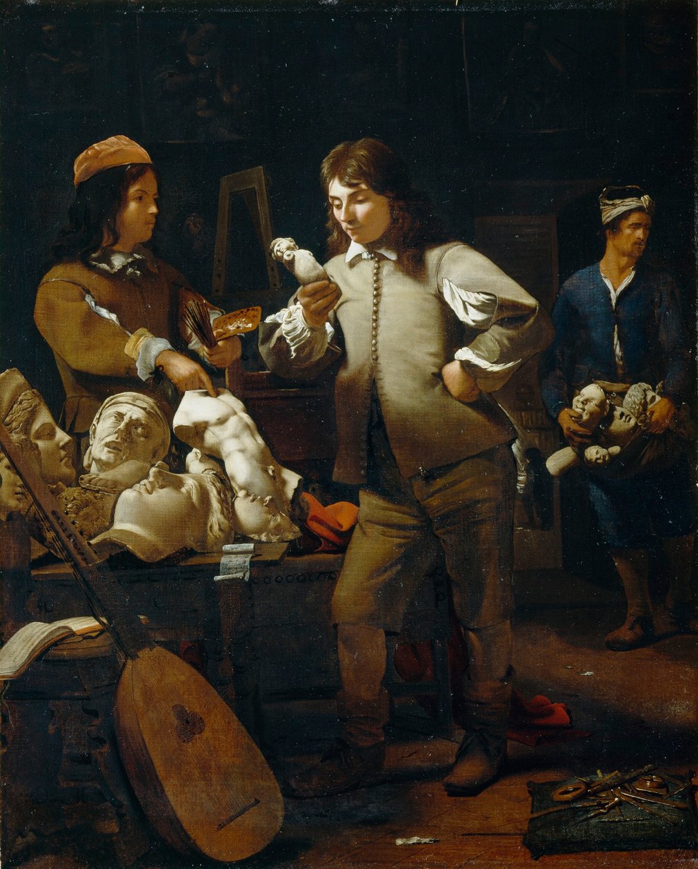 Studiossa tekijältä Michiel Sweerts