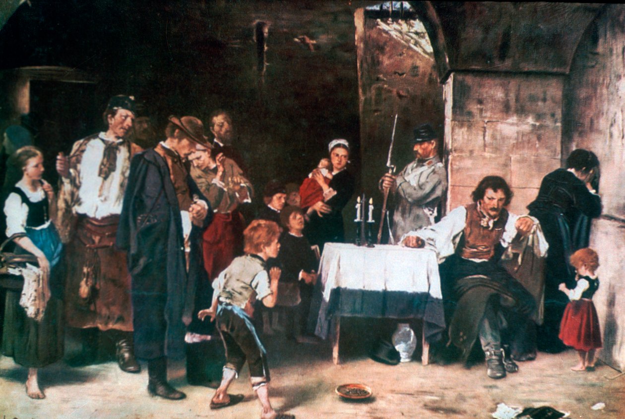 The Condemned Cell, 1864-1900 tekijältä Mihály Munkácsy