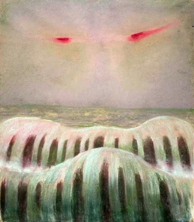 The Deluge - merimaisema. tekijältä Mikalojus Konstantinas Čiurlionis