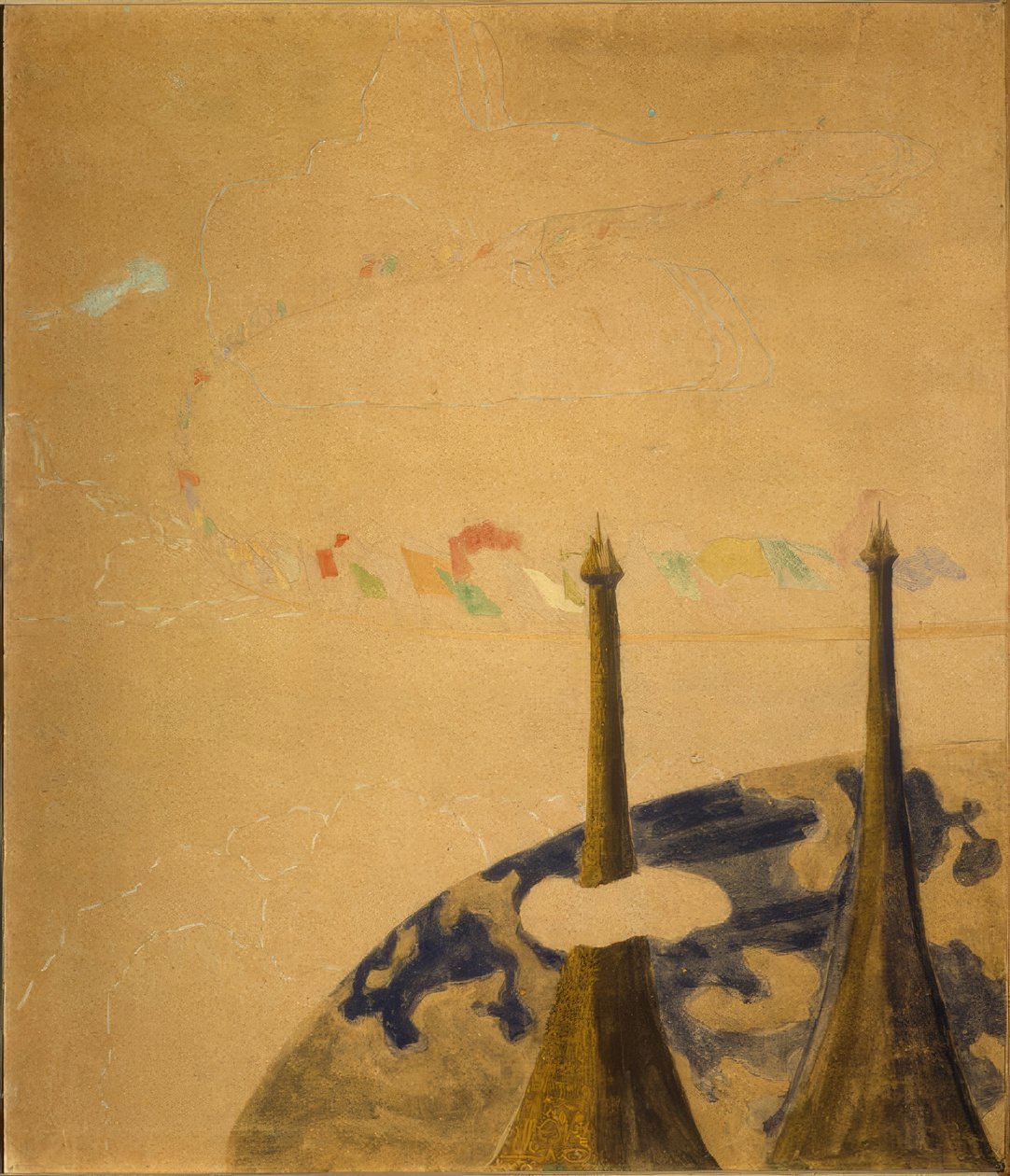 Finale (Sonaatit II) tekijältä Mikalojus Konstantinas Čiurlionis