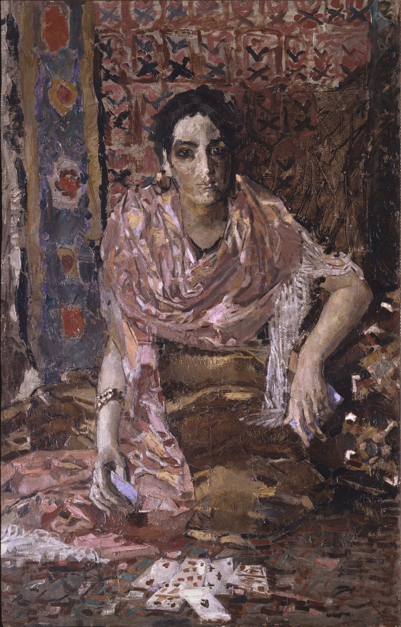 Ennustaja, 1895 tekijältä Mikhail Aleksandrovich Vrubel