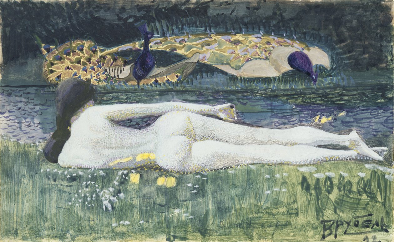 Makaa alaston, 1902 tekijältä Mikhail Aleksandrovich Vrubel