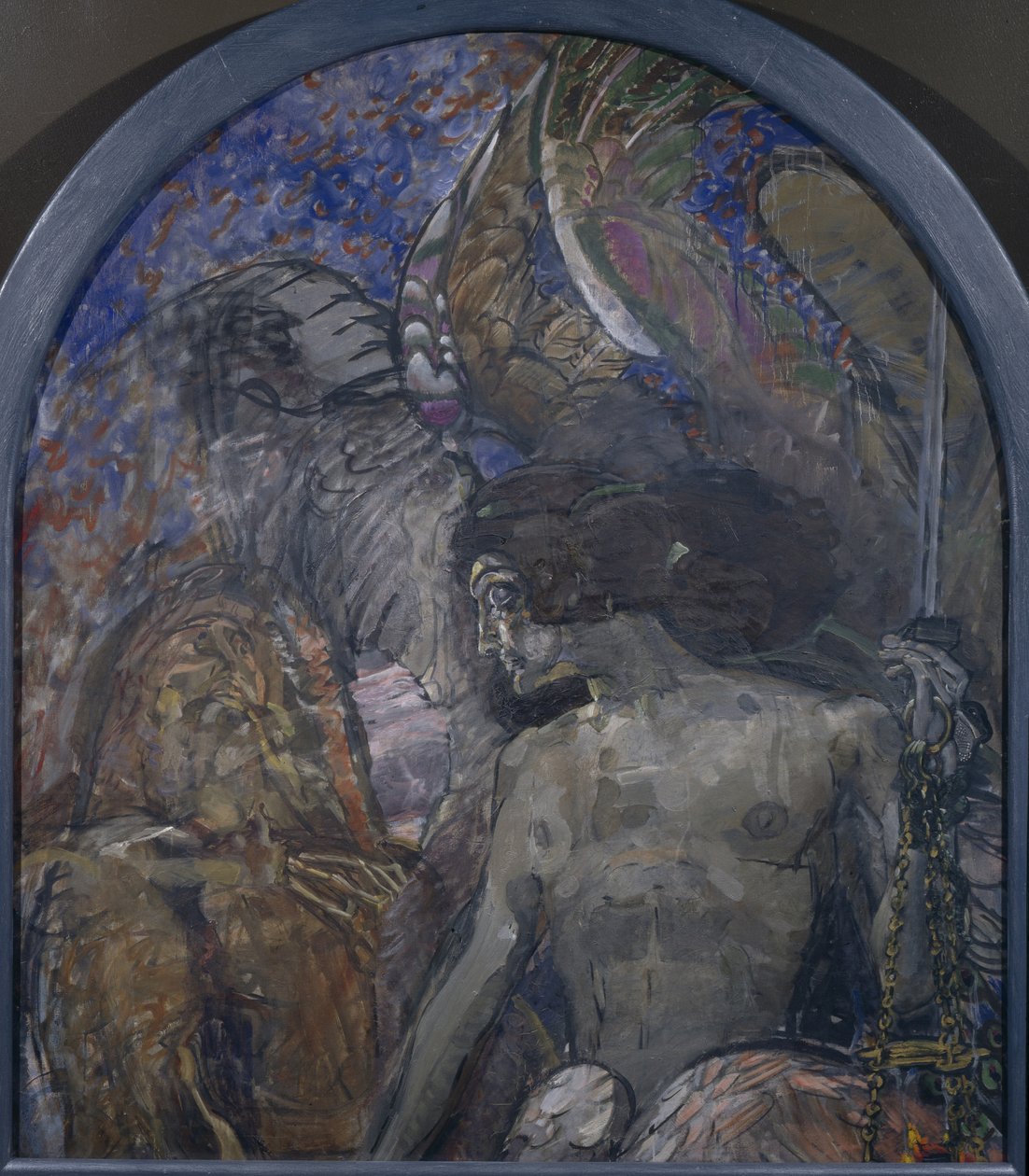 Profeetta, 1898 tekijältä Mikhail Aleksandrovich Vrubel