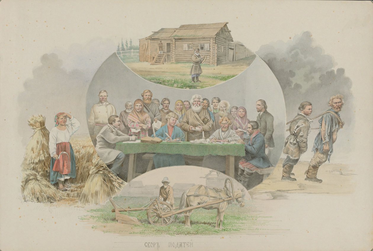 Veronotto, 1862. tekijältä Mikhail Stepanovich Znamensky