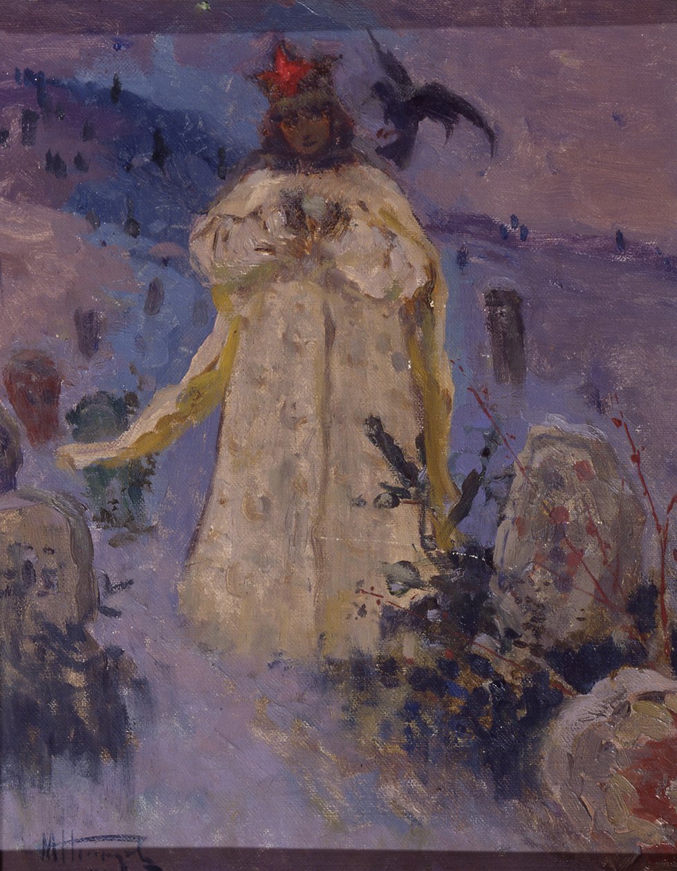 Tsarevna Prinsessa, 1887 tekijältä Mikhail Vasilievich Nesterov
