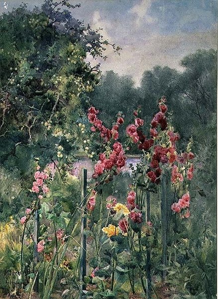 Hollyhocks tekijältä Mildred Anne Butler