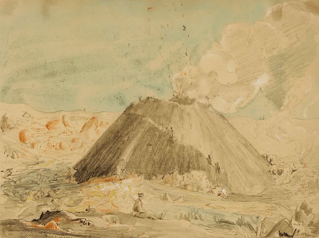 Figuurit lähellä Volcano tekijältä Miner Kilbourne Kellogg