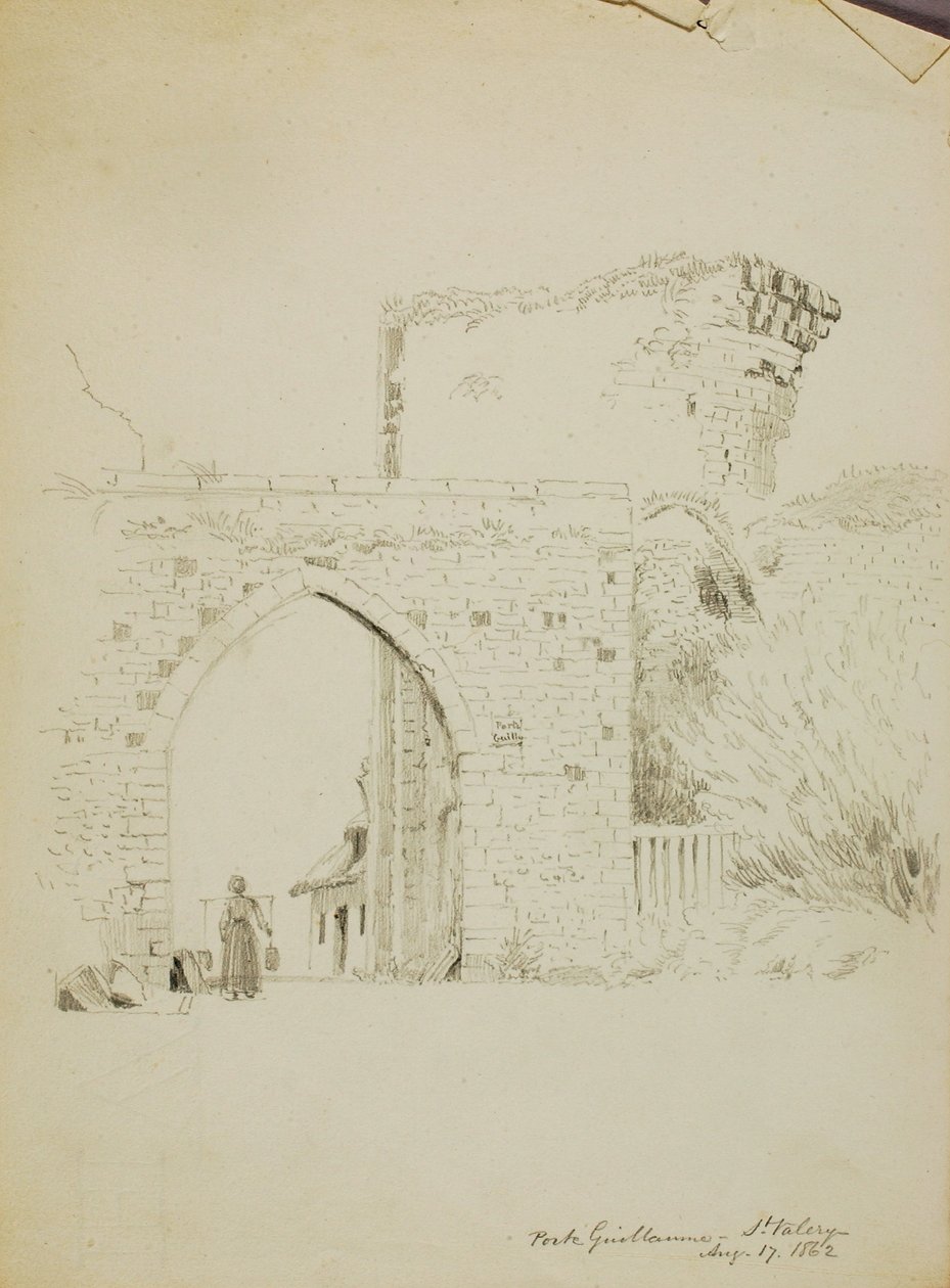 Porte Guillaume, St Valery tekijältä Miner Kilbourne Kellogg