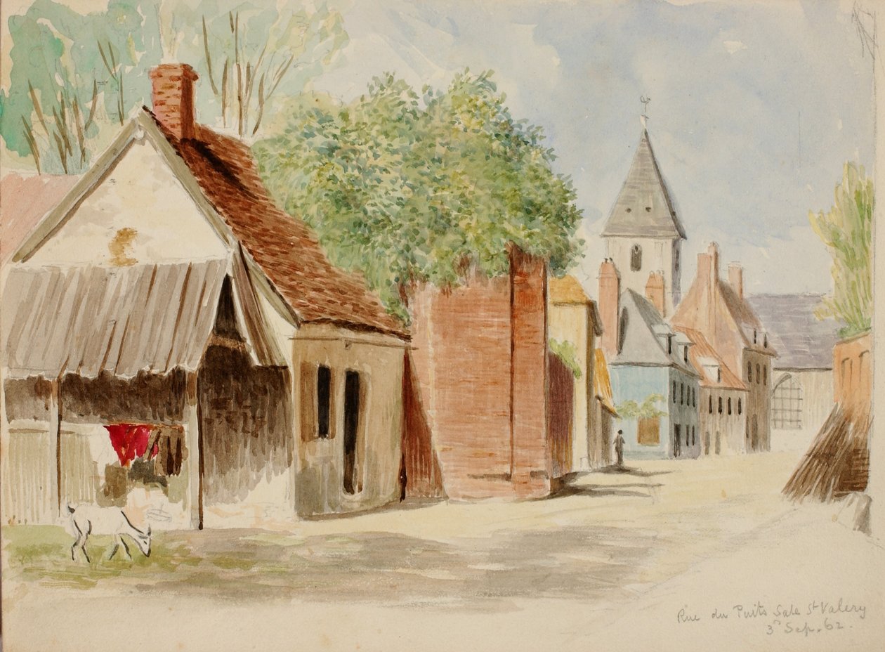 Rue du Puits Sale, St. Valery tekijältä Miner Kilbourne Kellogg