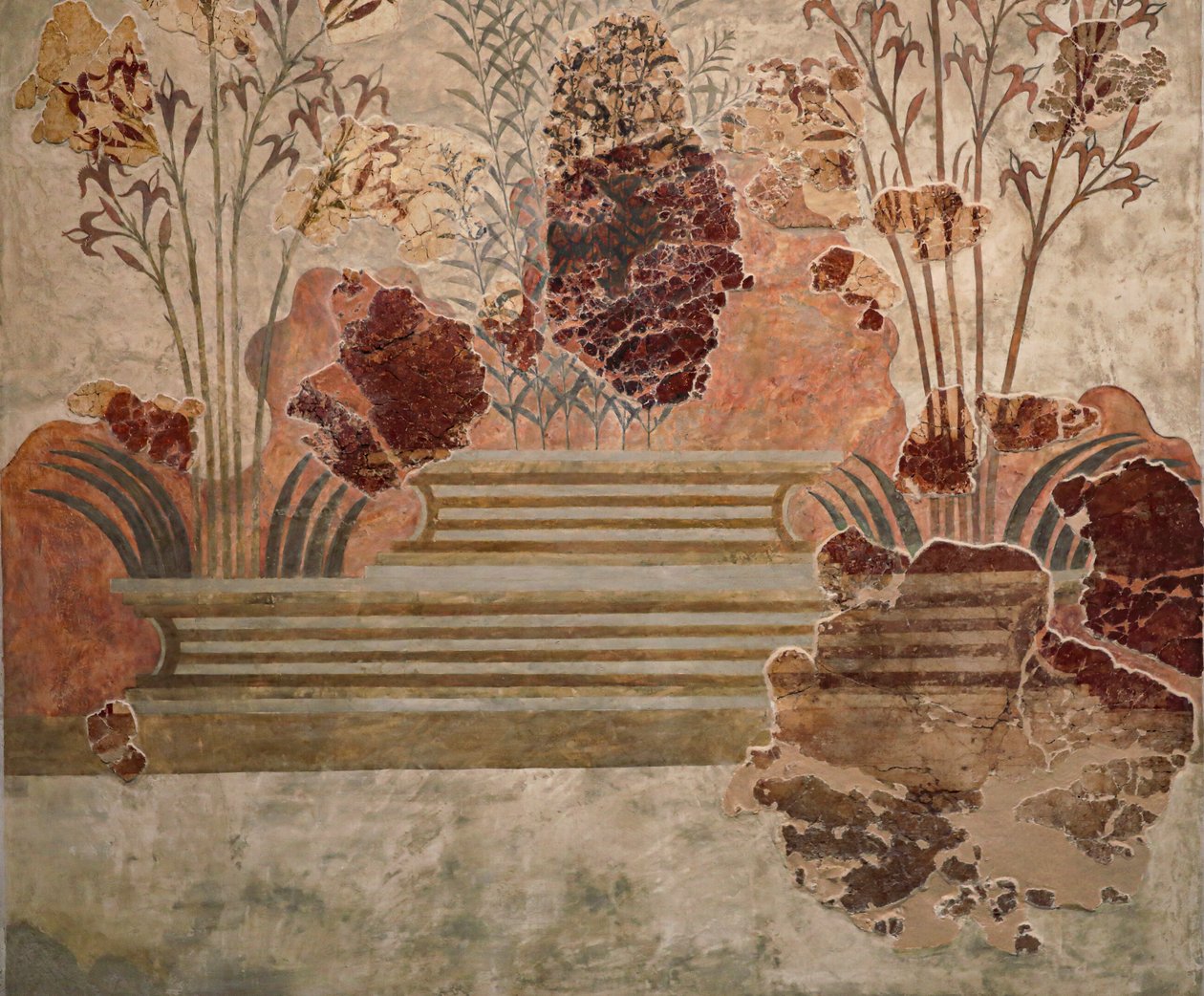 Paneeli "Liliy Frescoes" tekijältä Minoan