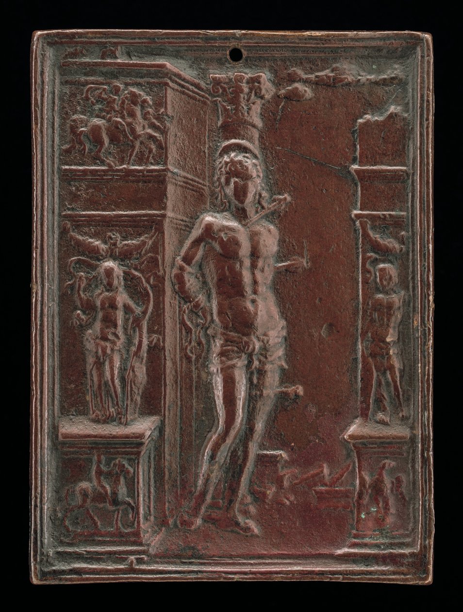 Saint Sebastian, 1400-luvun loppu - 1500-luvun alku. tekijältä Moderno