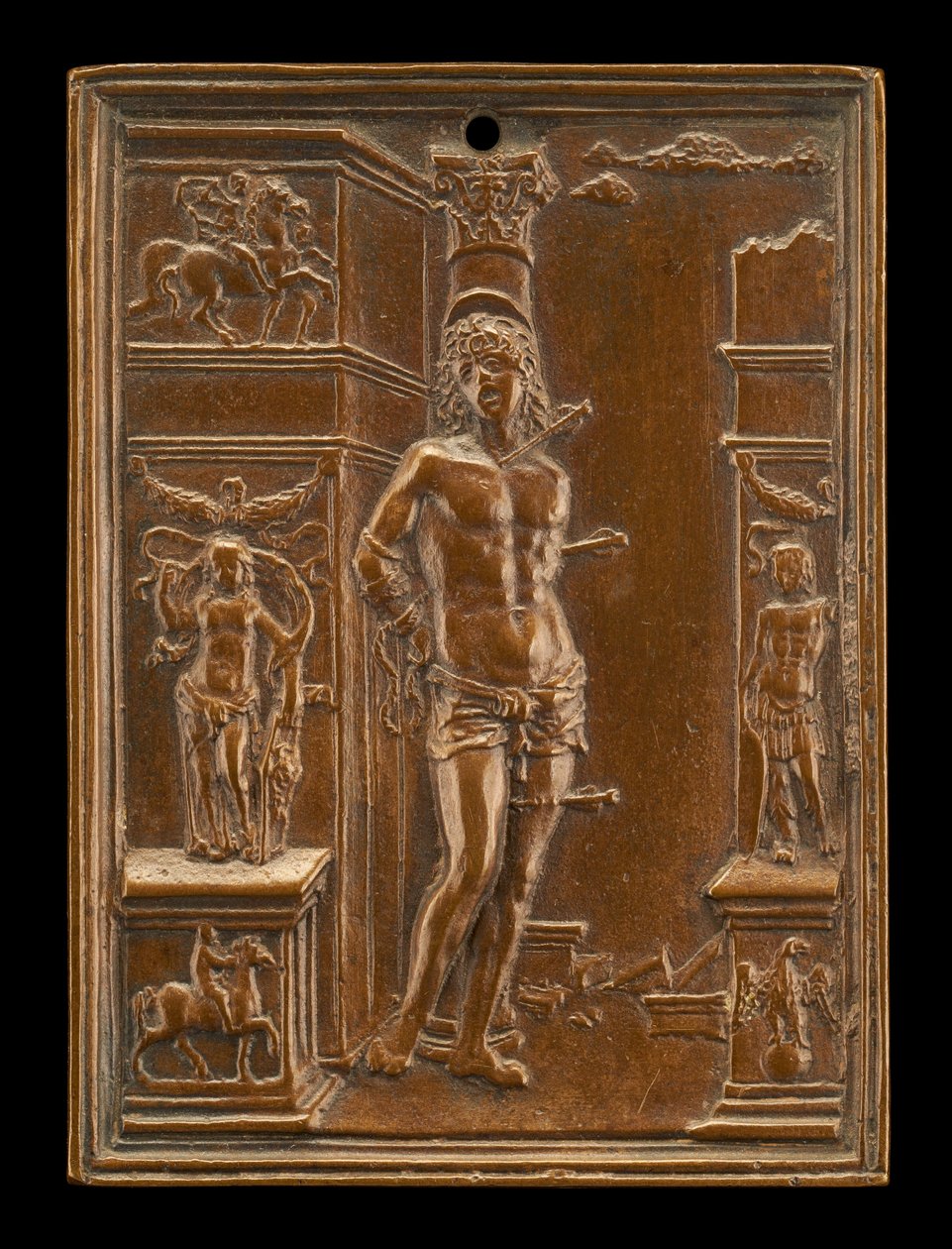 Saint Sebastian, 1400-luvun loppu - 1500-luvun alku. tekijältä Moderno