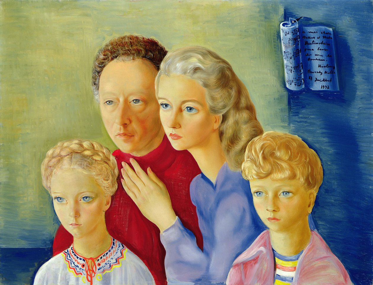 Rubinsteinin perhe tekijältä Moise Kisling