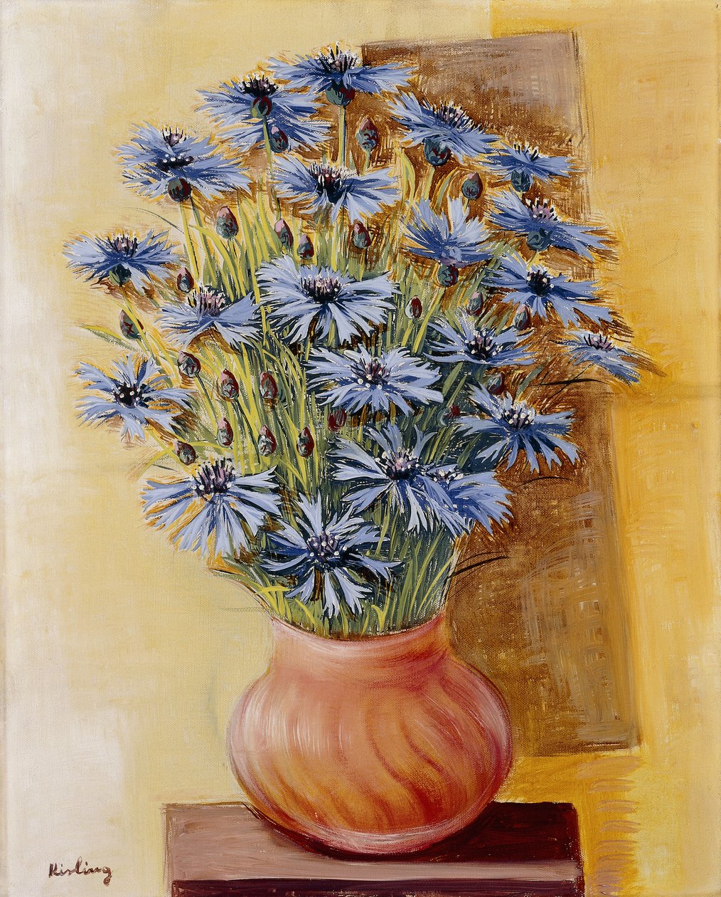 Kukkamaljakko tekijältä Moise Kisling