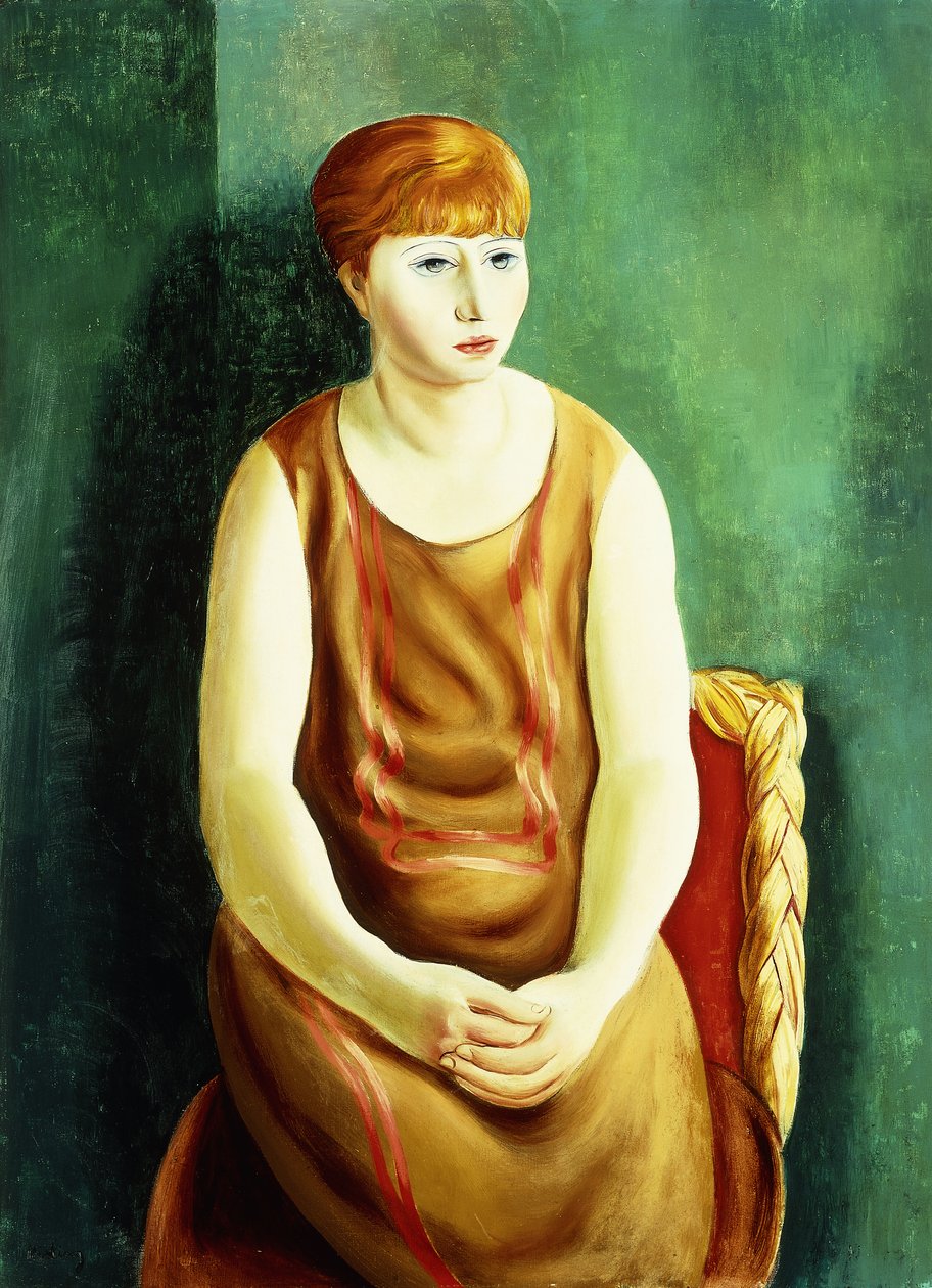 Istuva nainen; Femme Assise tekijältä Moise Kisling
