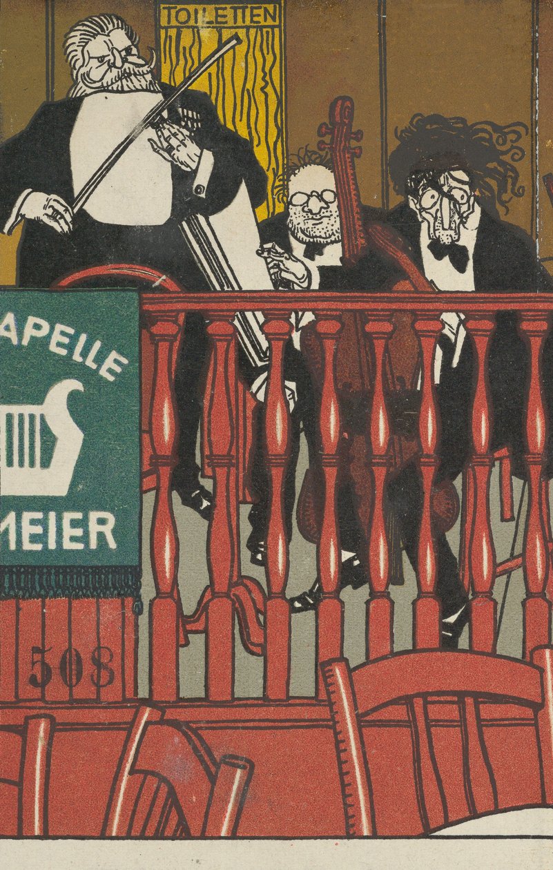 Salon Orchestra Meier, 1911. tekijältä Moritz Jung