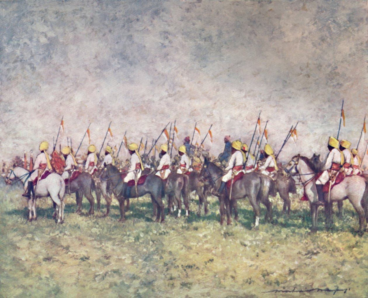 "A Distinguished Native Regiment", 1903 tekijältä Mortimer L Menpes