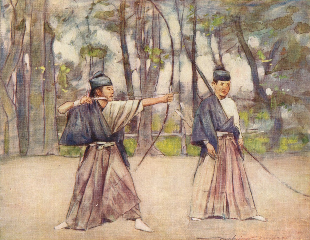 "Archers", c1887, 1901 tekijältä Mortimer L Menpes