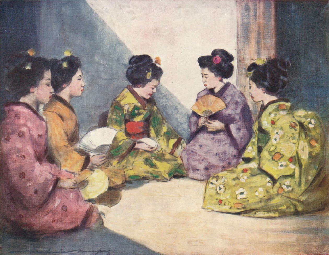 Perhoset, c1887, 1901 tekijältä Mortimer L Menpes