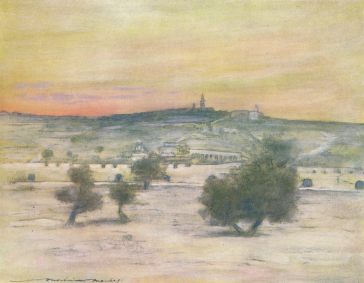 "Jerusalem", 1903 tekijältä Mortimer L Menpes