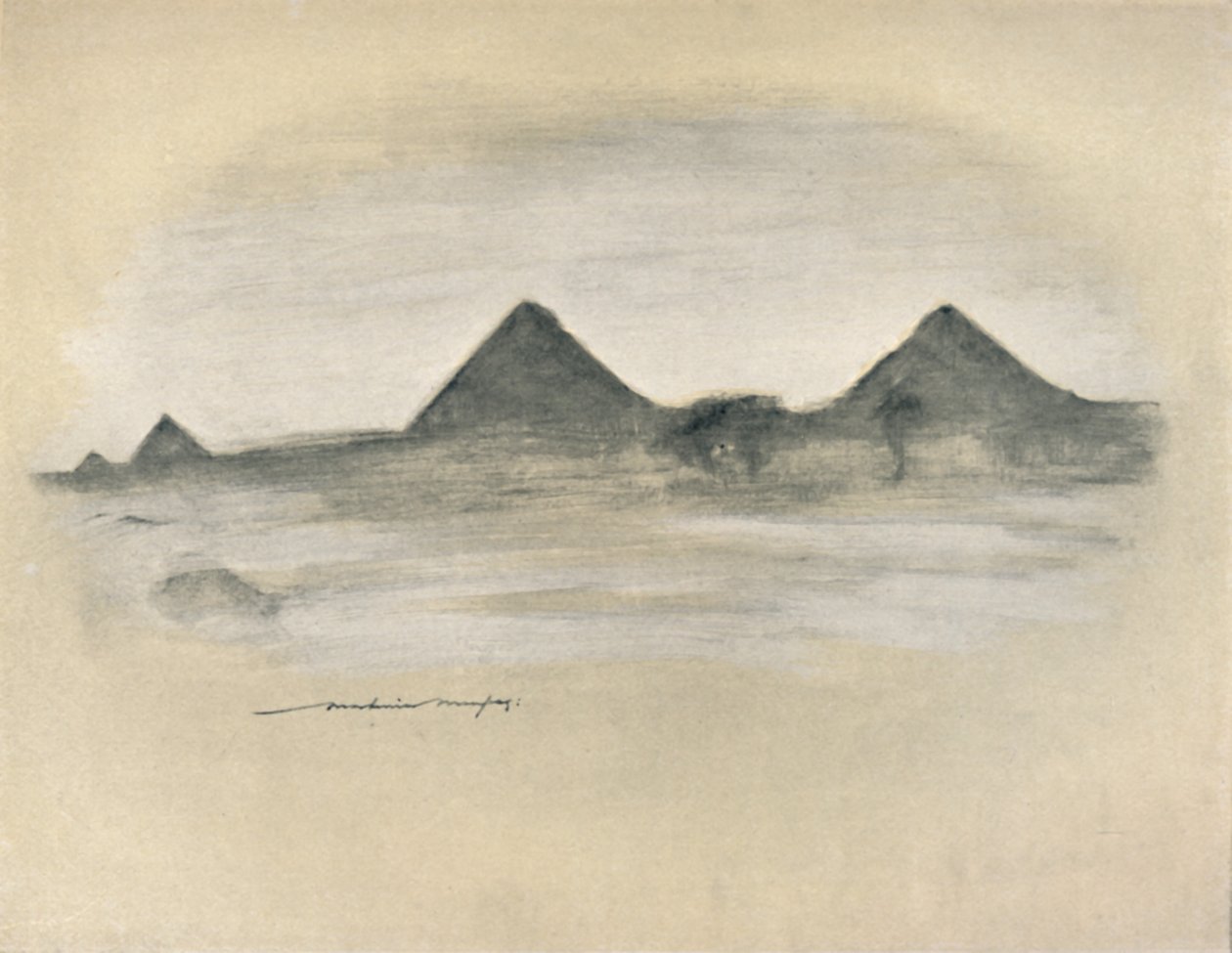 Pyramidit, 1903 tekijältä Mortimer L Menpes