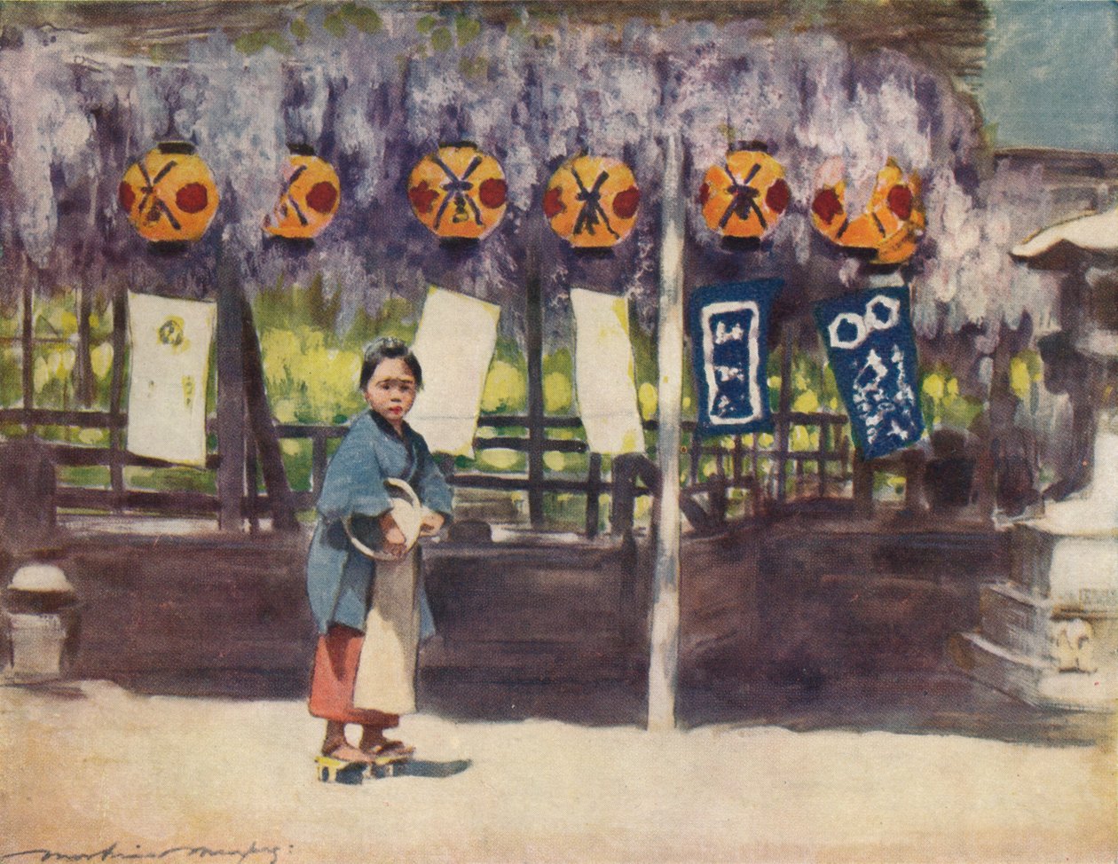 Wistaria, 1887, 1901 tekijältä Mortimer L Menpes