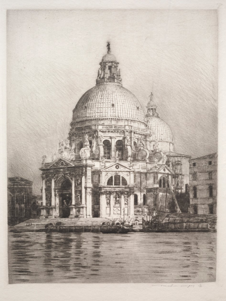 Santa Maria Della Salute # 1, 1910. tekijältä Mortimer Menpes