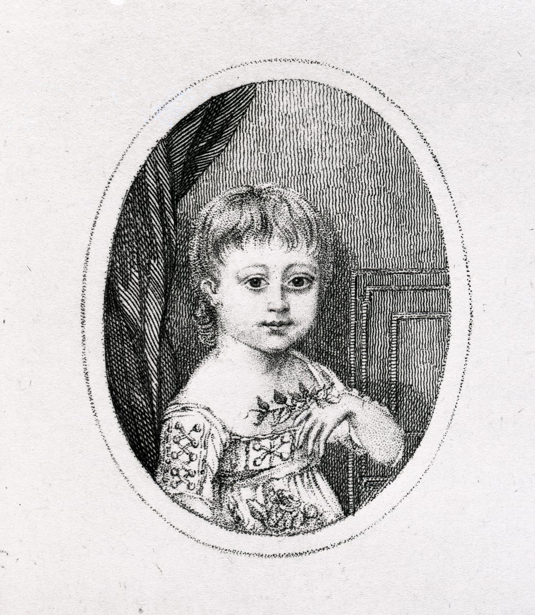 Neiti Elizabeth Randles, n. 1804 tekijältä Moses Griffith
