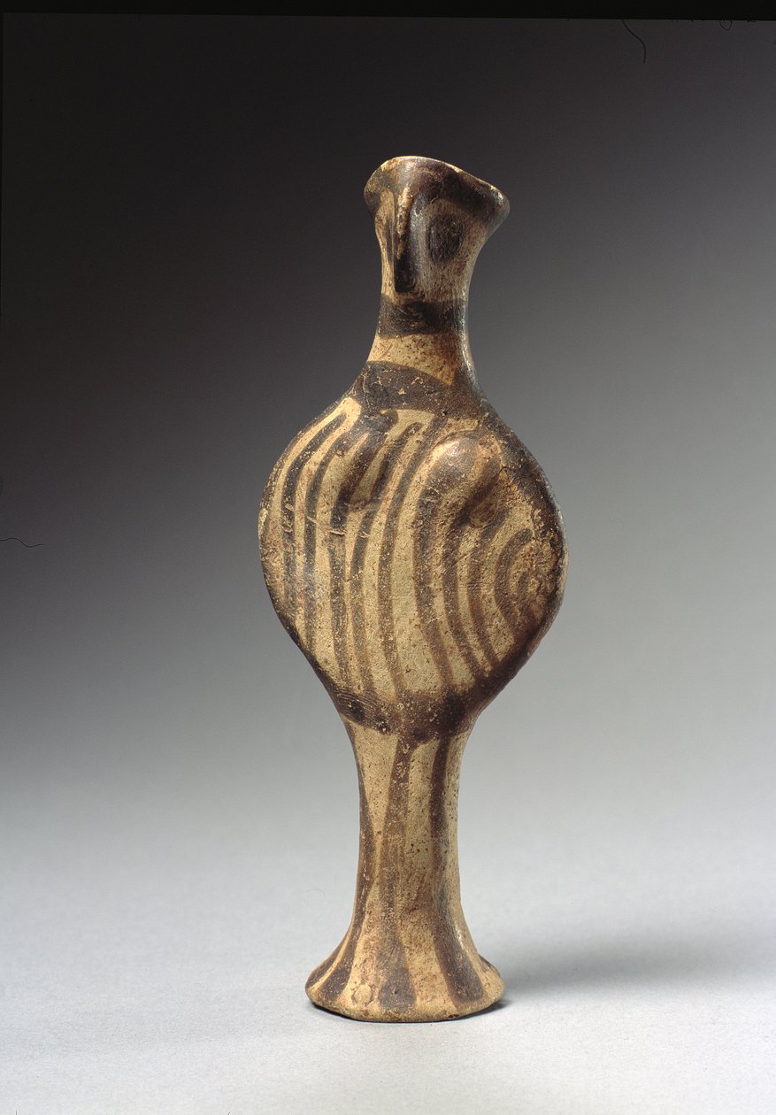 Psi-hahmo, noin 1400-1300 eKr. (terrakotta) tekijältä Mycenaean