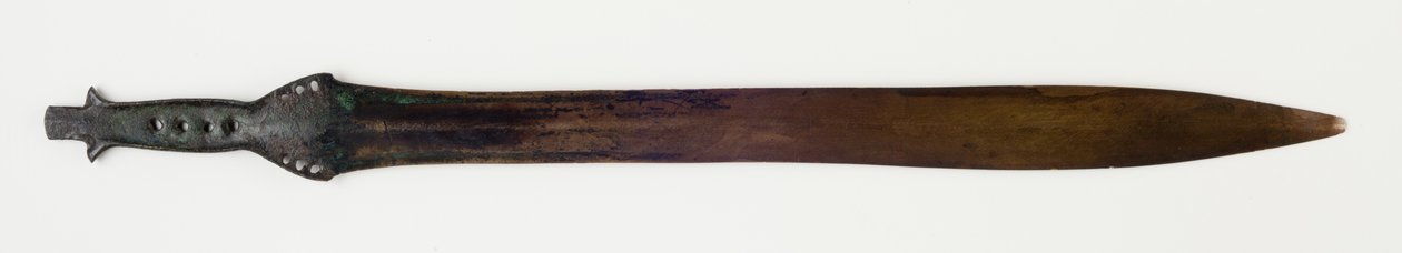 Miekka, noin 1200 eaa. (pronssi) tekijältä Mycenaean