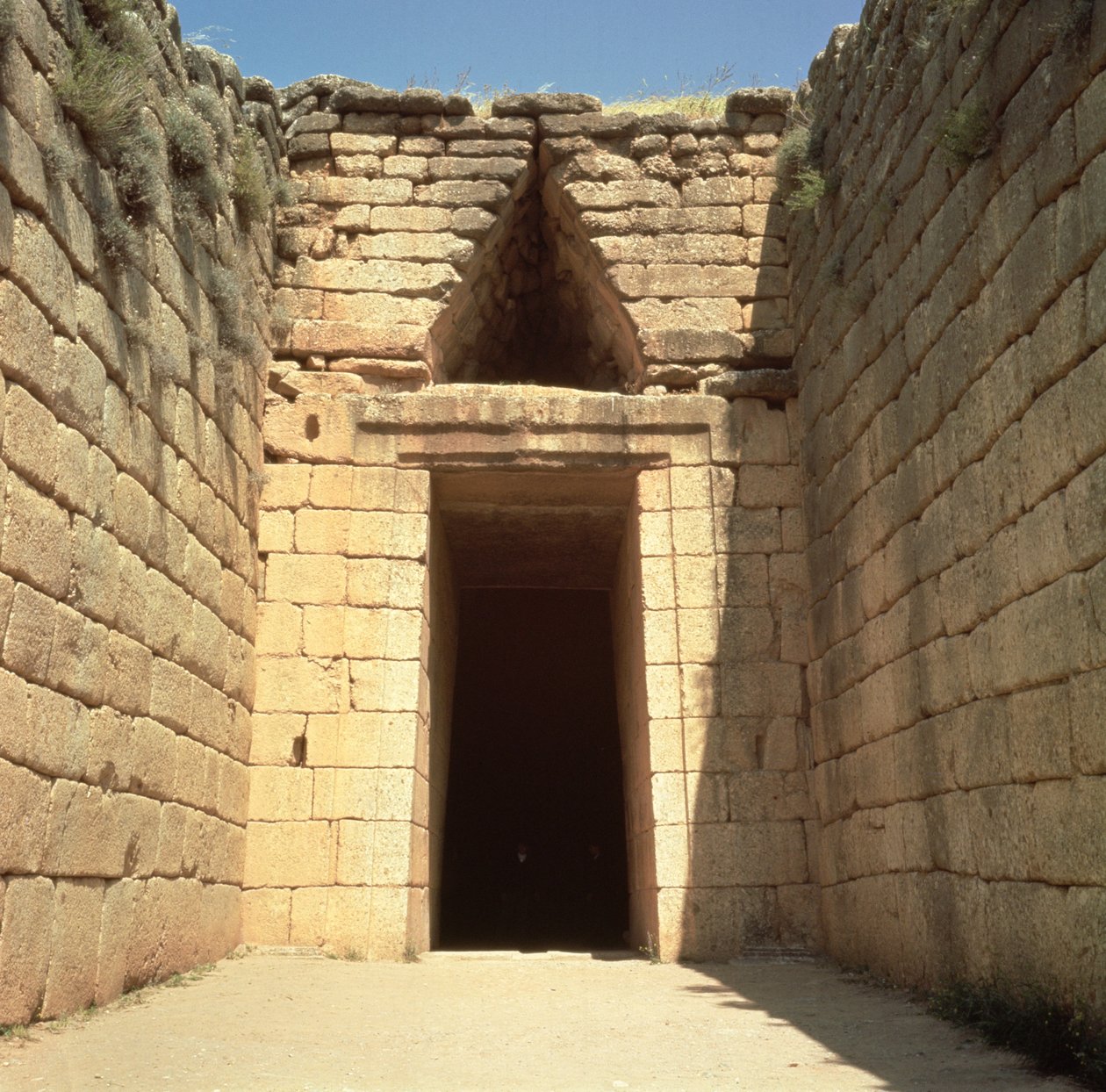 Atreuksen aarrekammio, noin 1300 eaa tekijältä Mycenaean
