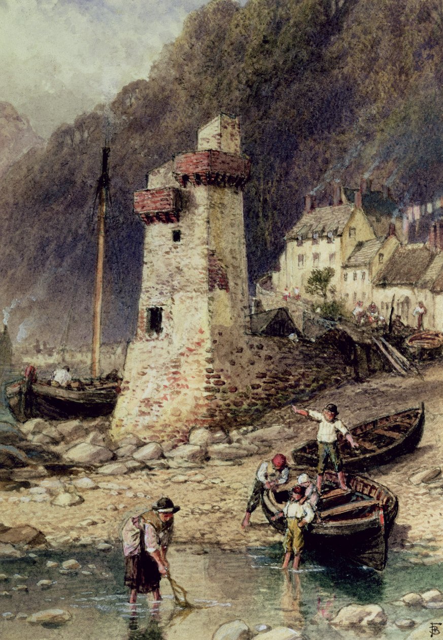 Lynmouth, Devonshire tekijältä Myles Birket Foster