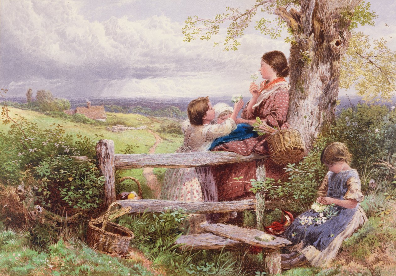 Maalaismainen tyyli tekijältä Myles Birket Foster