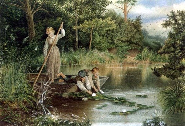 Liljojen kerääminen tekijältä Myles Birket (after) Foster