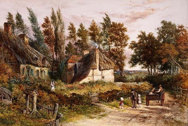 Country Scene tekijältä Myles Birket Foster