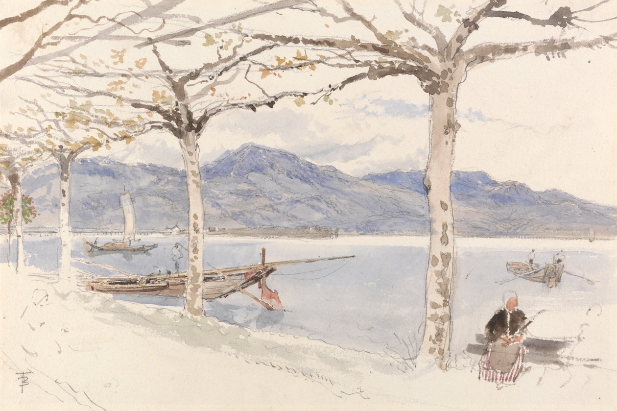 Lake Maggiore, Italia tekijältä Myles Birket Foster