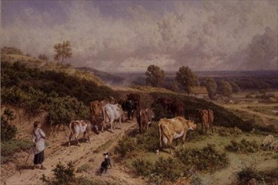 Lypsyaika: The Young Drover tekijältä Myles Birket Foster